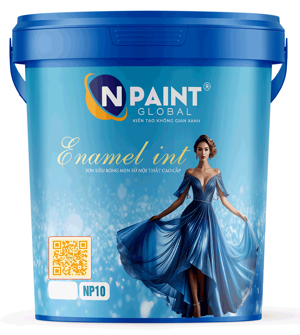 Sơn siêu bóng men sứ nội thất cao cấp – NP10